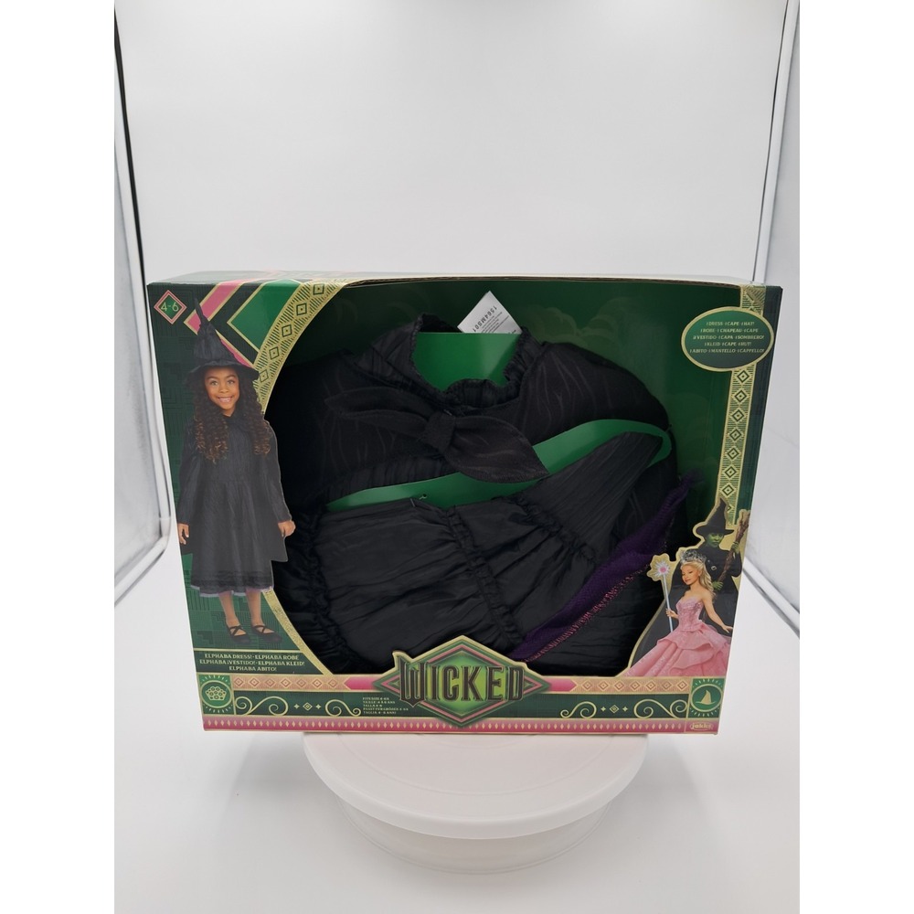 Wicked‎ Elphaba  Dress And Robe-fits Size 4-6x